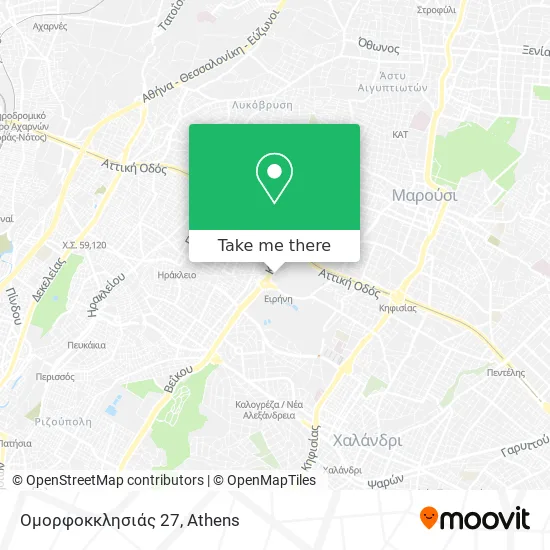 Ομορφοκκλησιάς 27 map