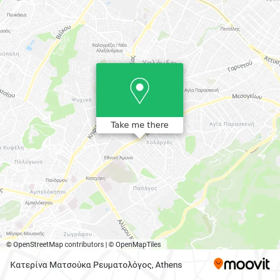 Κατερίνα Ματσούκα Ρευματολόγος map
