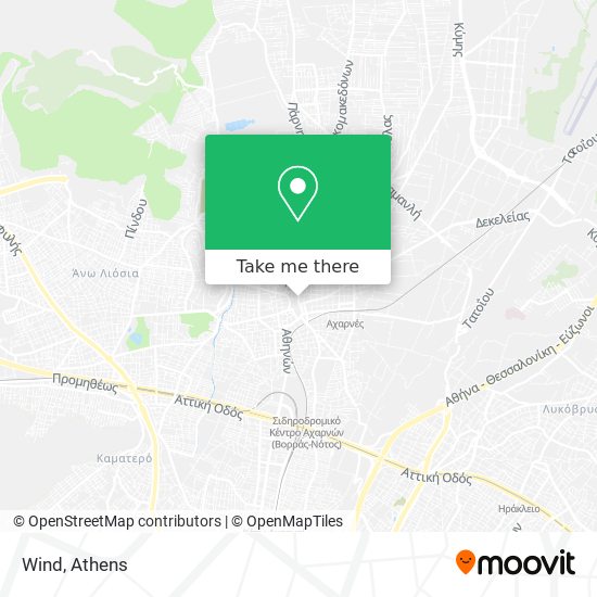 Wind map