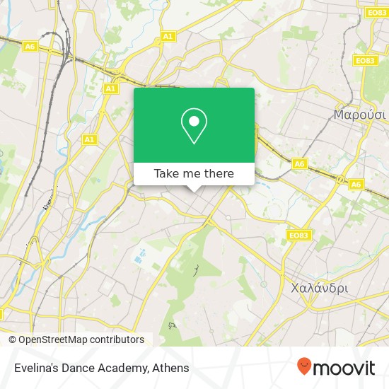 Evelina's Dance Academy map