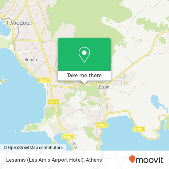 Lesamis (Les Amis Airport Hotel) map