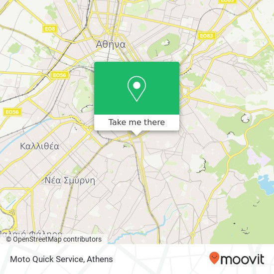 Moto Quick Service map