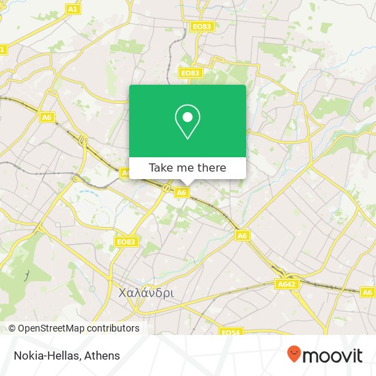 Nokia-Hellas map