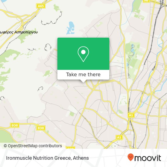 Ironmuscle Nutrition Greece map