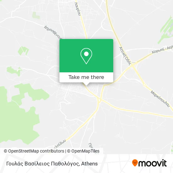 Γουλάς Βασίλειος Παθολόγος map