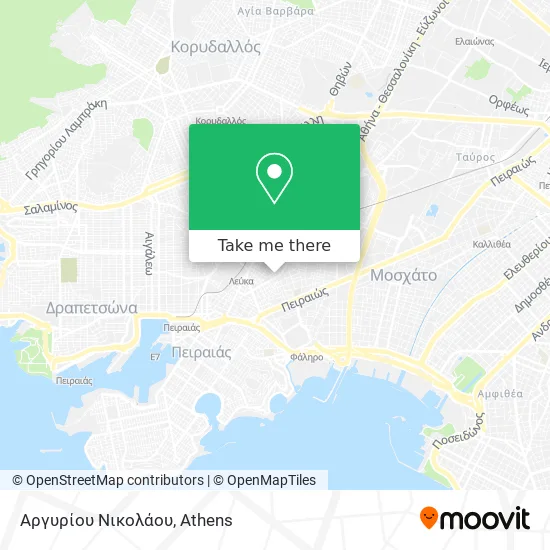 Αργυρίου Νικολάου map