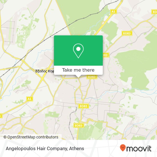 Angelopoulos Hair Company map