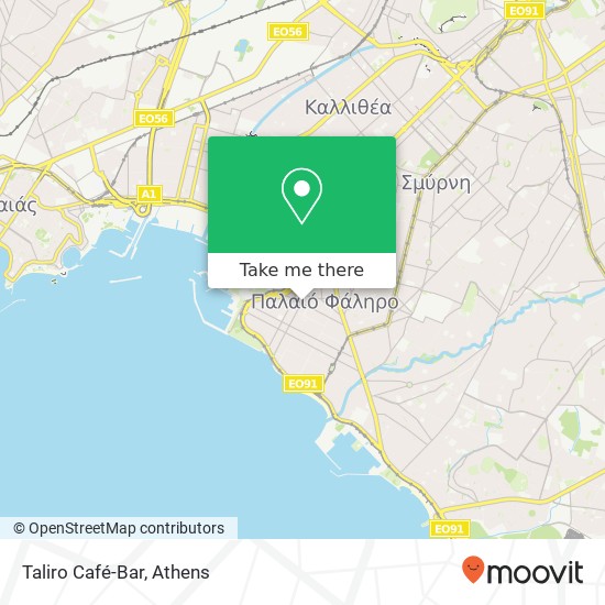 Taliro Café-Bar map