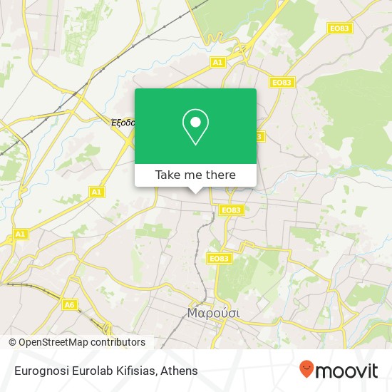 Eurognosi Eurolab Kifisias map