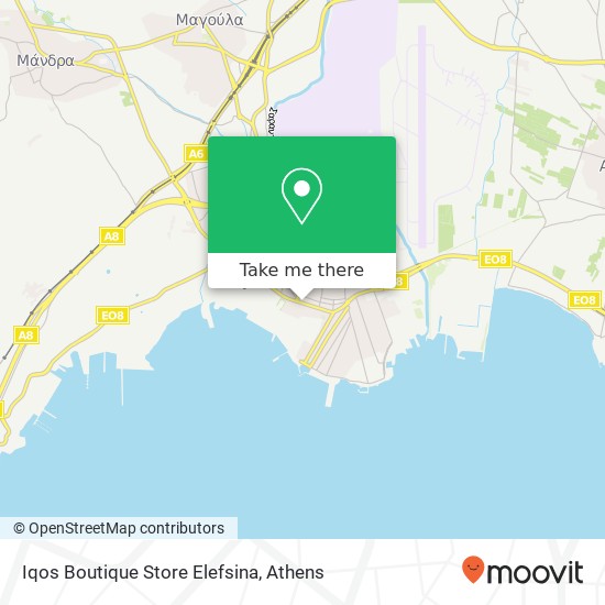 Iqos Boutique Store Elefsina map