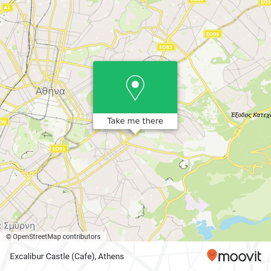 Excalibur Castle (Cafe) map