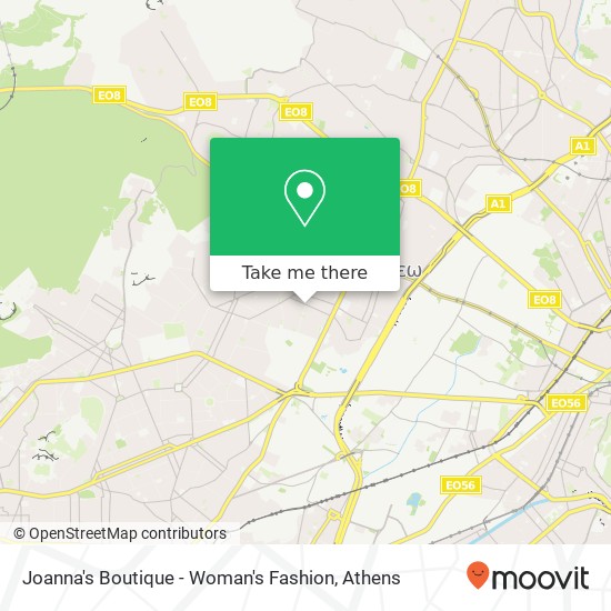 Joanna's Boutique - Woman's Fashion map