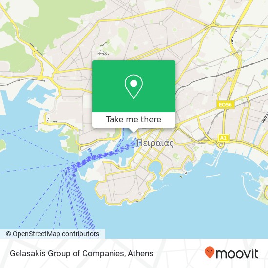 Gelasakis Group of Companies map