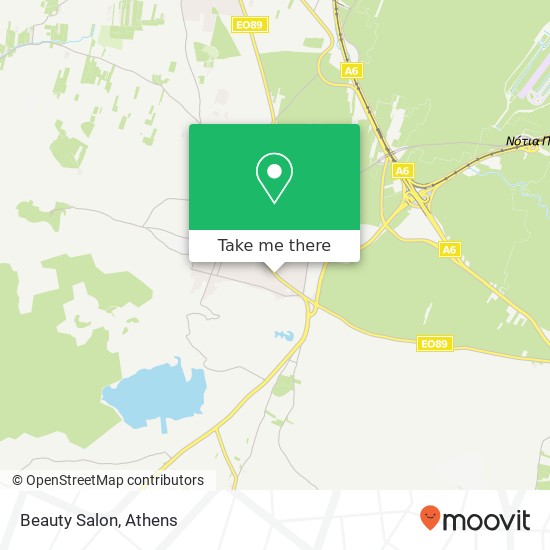 Beauty Salon map