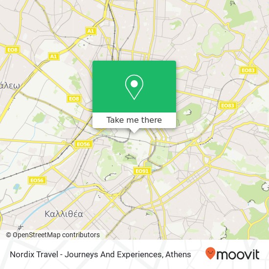 Nordix Travel - Journeys And Experiences map
