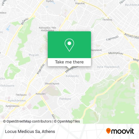 Locus Medicus Sa map