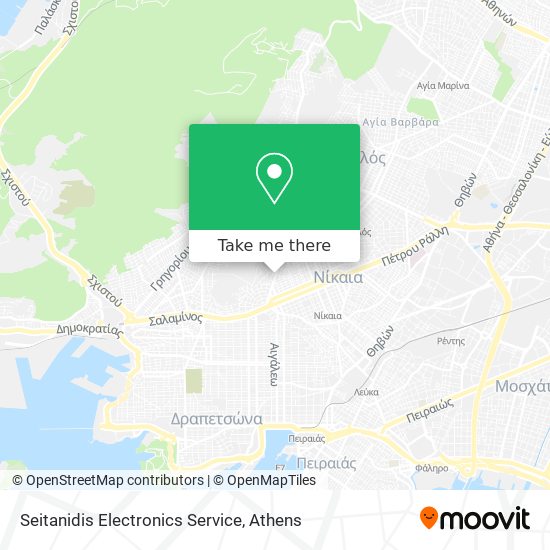 Seitanidis Electronics Service map