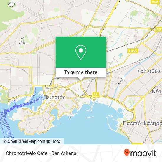 Chronotriveio Cafe - Bar map
