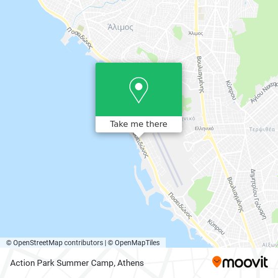 Action Park Summer Camp map