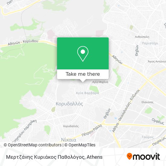 Μερτζάνης Κυριάκος Παθολόγος map