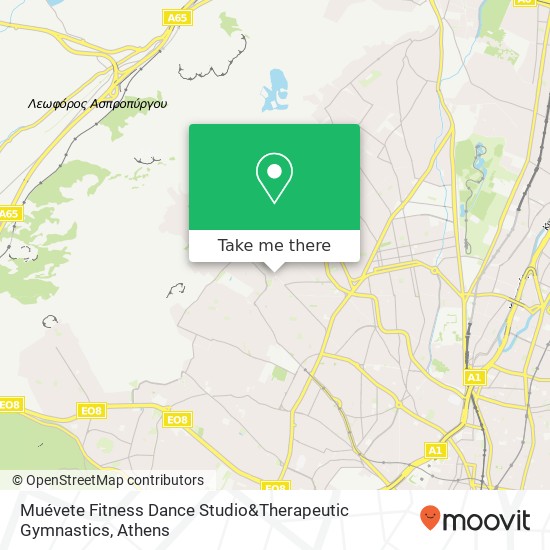 Muévete Fitness Dance Studio&Therapeutic Gymnastics map