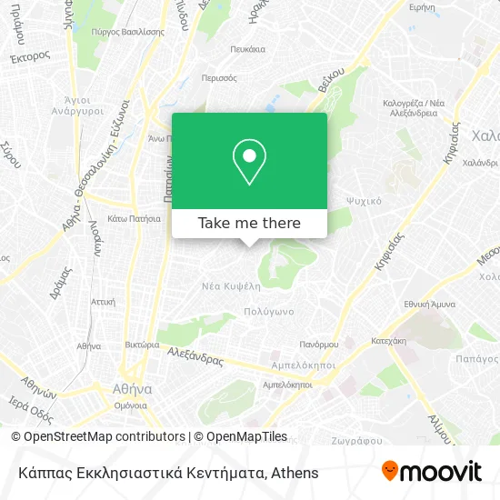 Κάππας Εκκλησιαστικά Κεντήματα map
