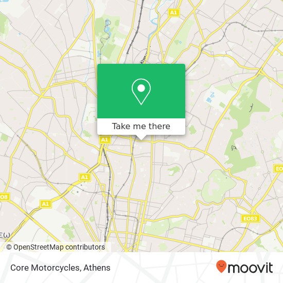 Core Motorcycles map