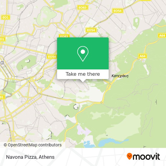 Navona Pizza map