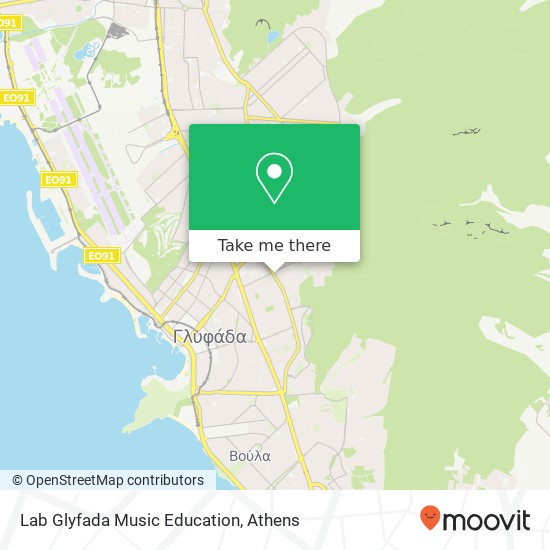 Lab Glyfada Music Education map