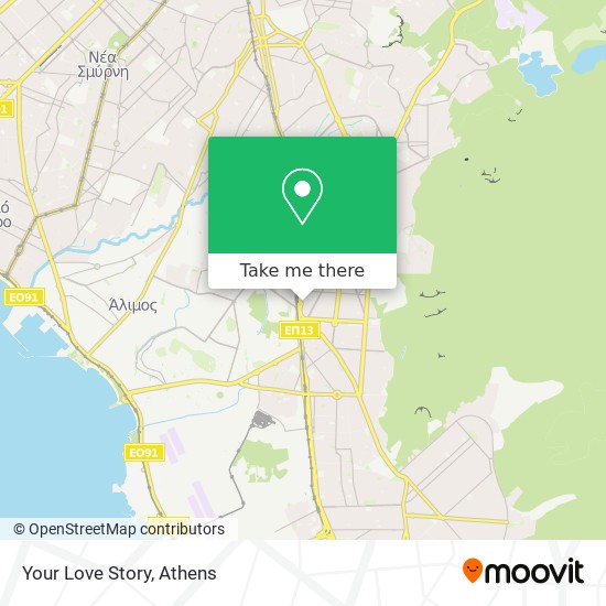 Your Love Story map