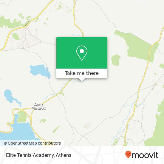 Elite Tennis Academy map