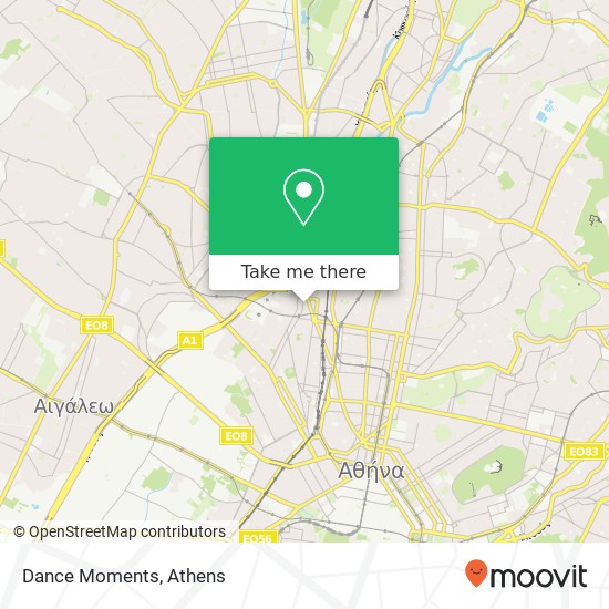 Dance Moments map