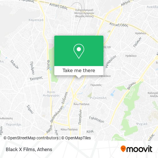 Black X Films map