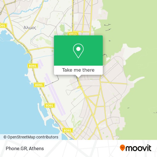 Phone.GR map
