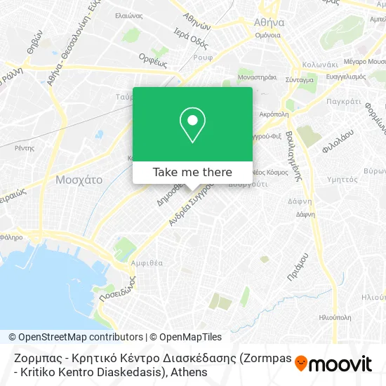Ζορμπας - Κρητικό Κέντρο Διασκέδασης (Zormpas - Kritiko Kentro Diaskedasis) map
