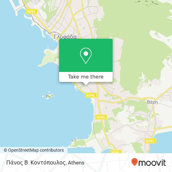 Πάνος Β. Κοντόπουλος map
