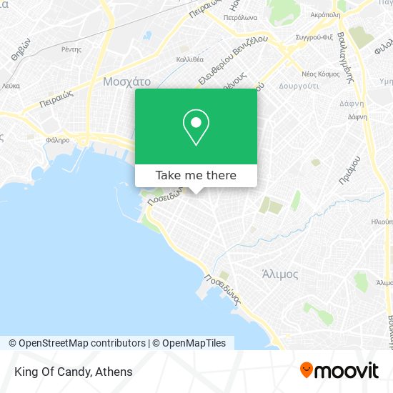 King Of Candy map