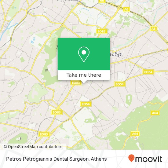 Petros Petrogiannis Dental Surgeon map