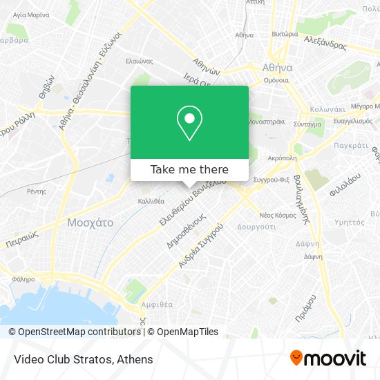 Video Club Stratos map