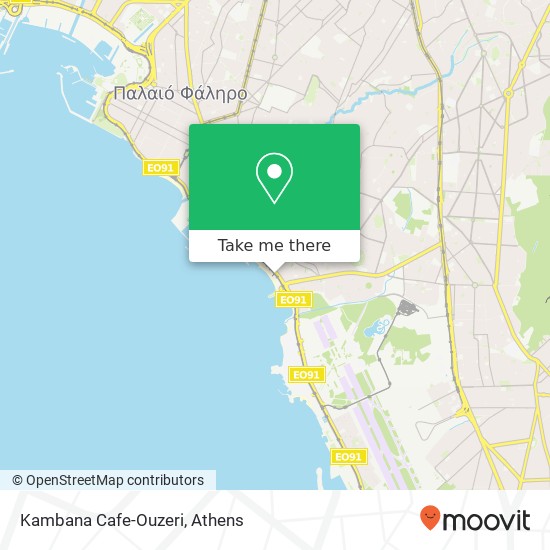 Kambana Cafe-Ouzeri map