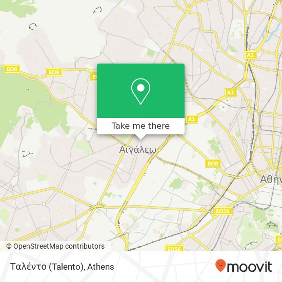 Ταλέντο (Talento) map