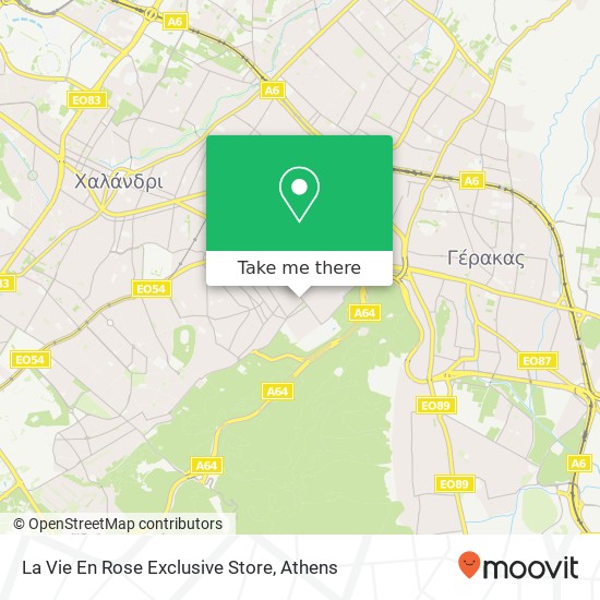 La Vie En Rose Exclusive Store map