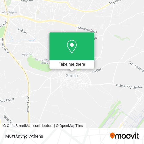 Μυτιλήνης map