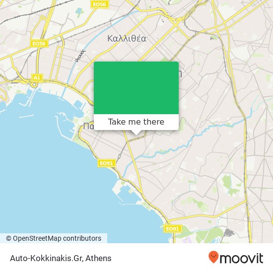 Auto-Kokkinakis.Gr map