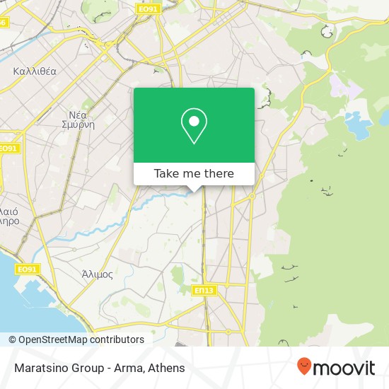 Maratsino Group - Arma map