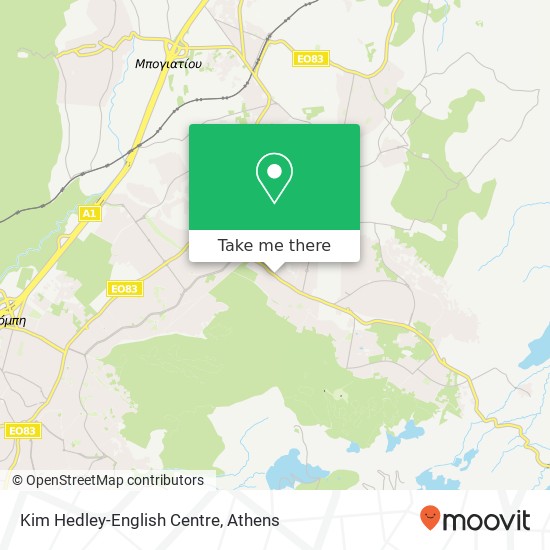 Kim Hedley-English Centre map