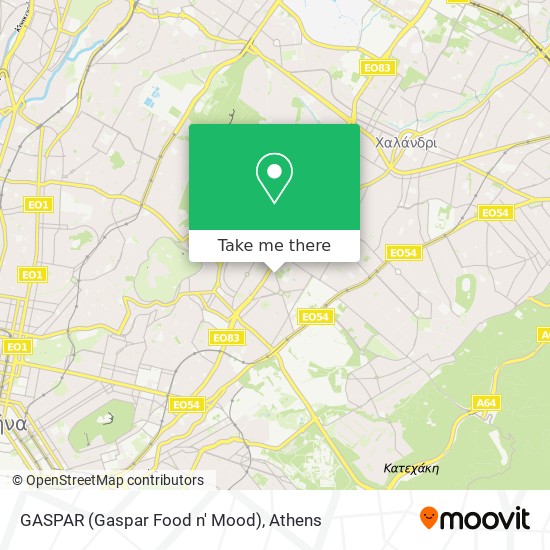 GASPAR (Gaspar Food n' Mood) map