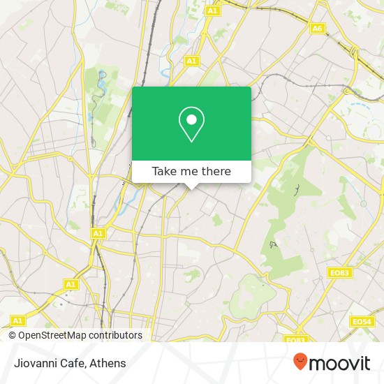 Jiovanni Cafe map