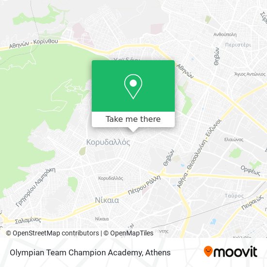 Olympian Team Champion Academy map