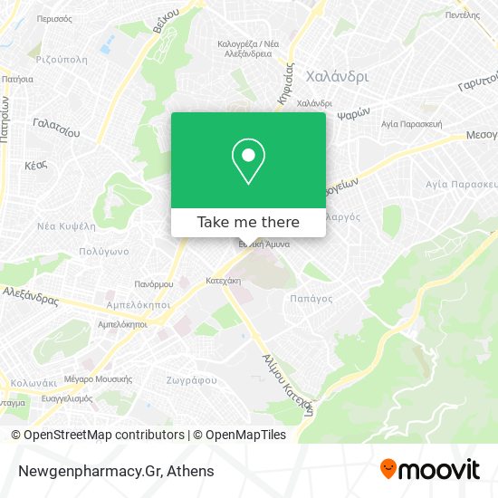 Newgenpharmacy.Gr map